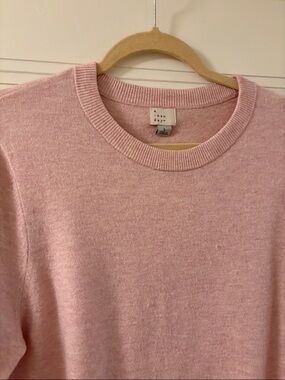 a new day Dusty Pink Crewneck Knit Sweater